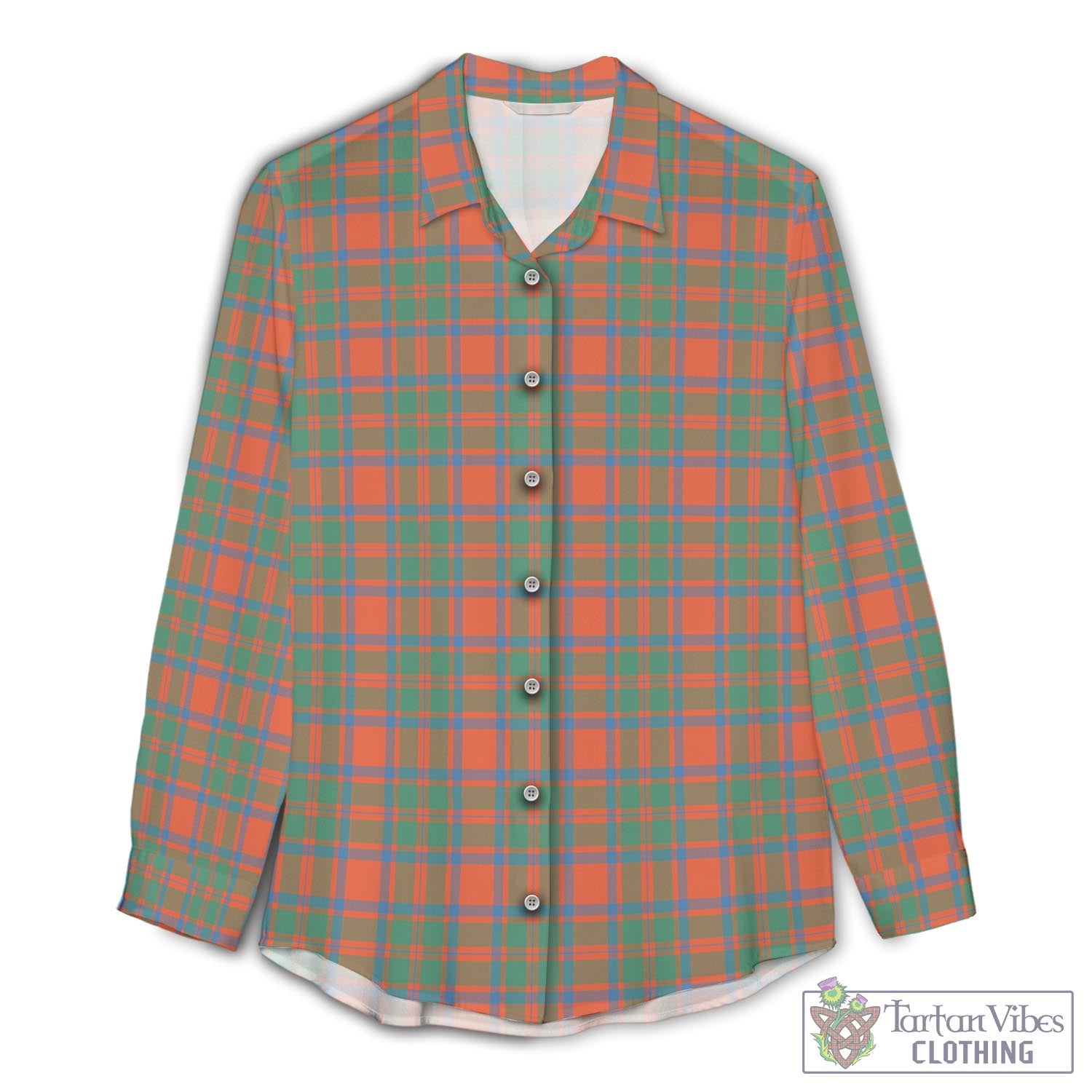 MacIntosh Ancient Tartan Womens Casual Shirt