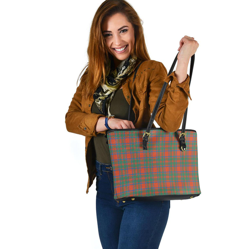 macintosh-ancient-tartan-leather-tote-bag