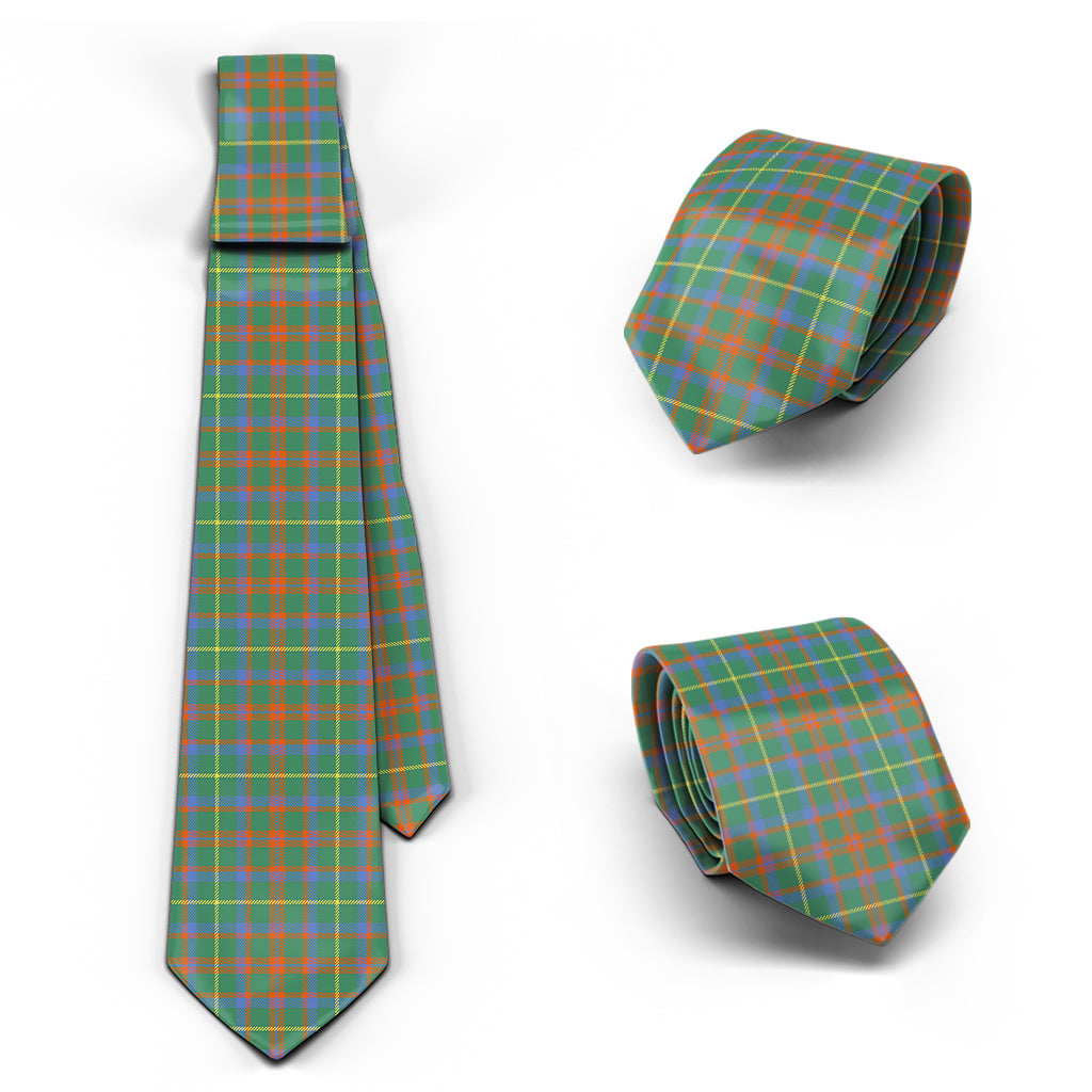 MacIntosh Hunting Ancient Tartan Classic Necktie Necktie One Size - Tartan Vibes Clothing