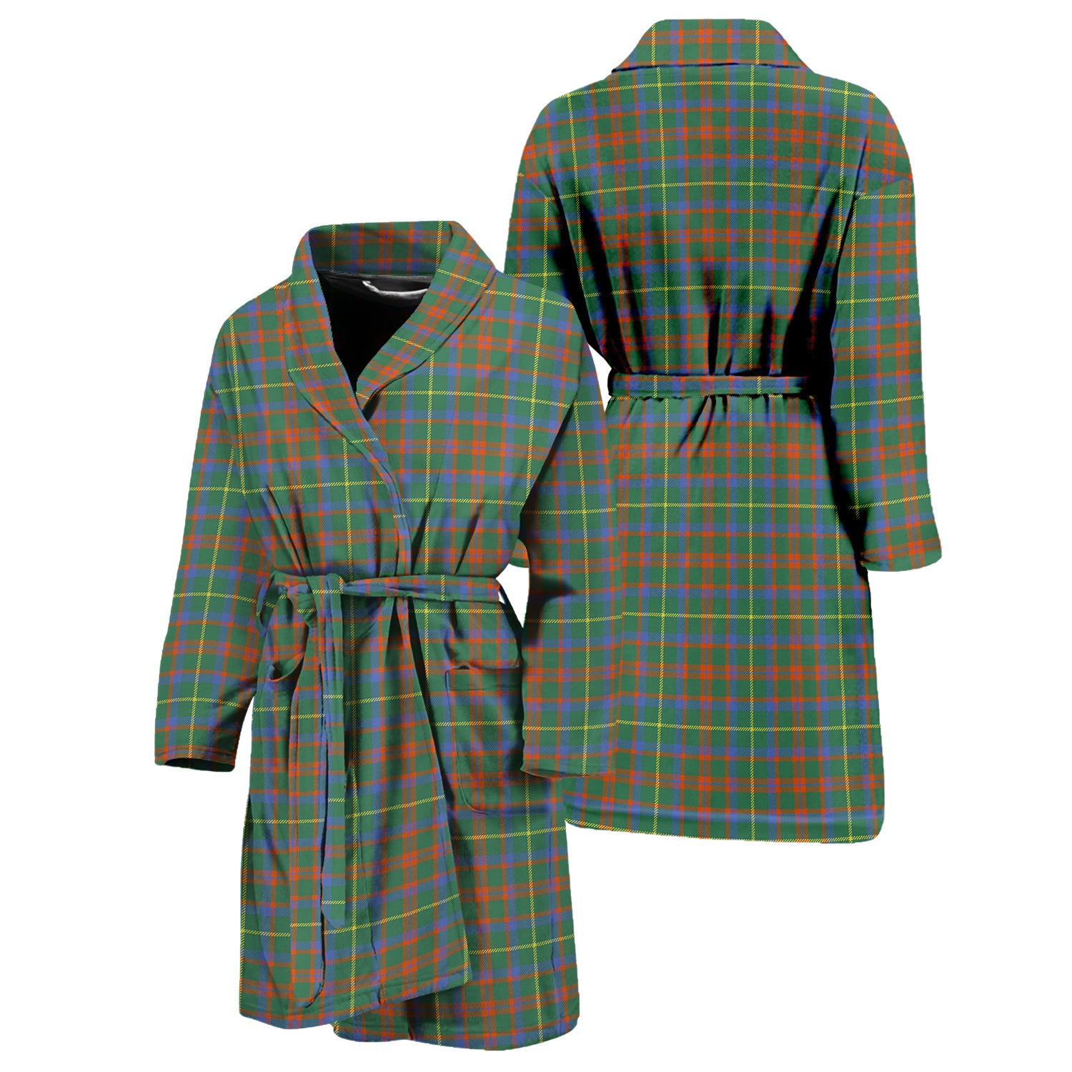 MacIntosh Hunting Ancient Tartan Bathrobe Unisex M - Tartan Vibes Clothing