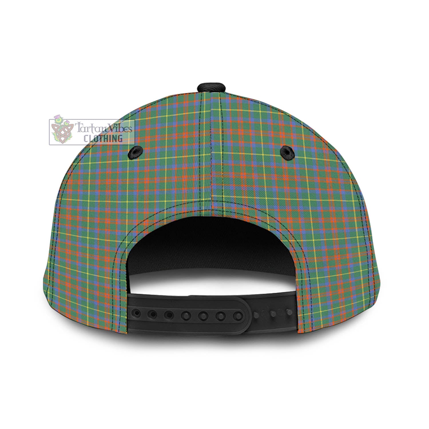 Tartan Vibes Clothing MacIntosh Hunting Ancient Tartan Classic Cap with Family Crest In Me Style