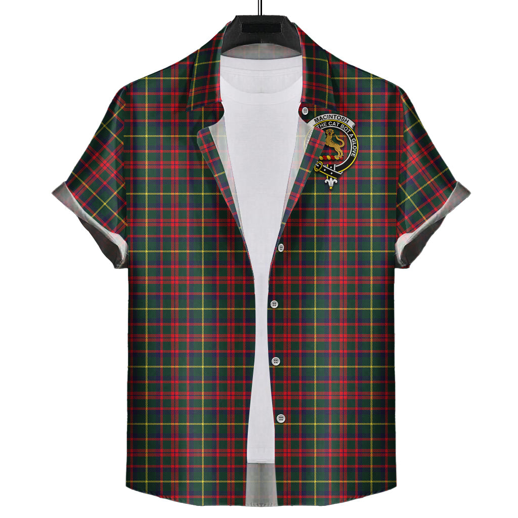 macintosh-hunting-modern-tartan-short-sleeve-button-down-shirt-with-family-crest