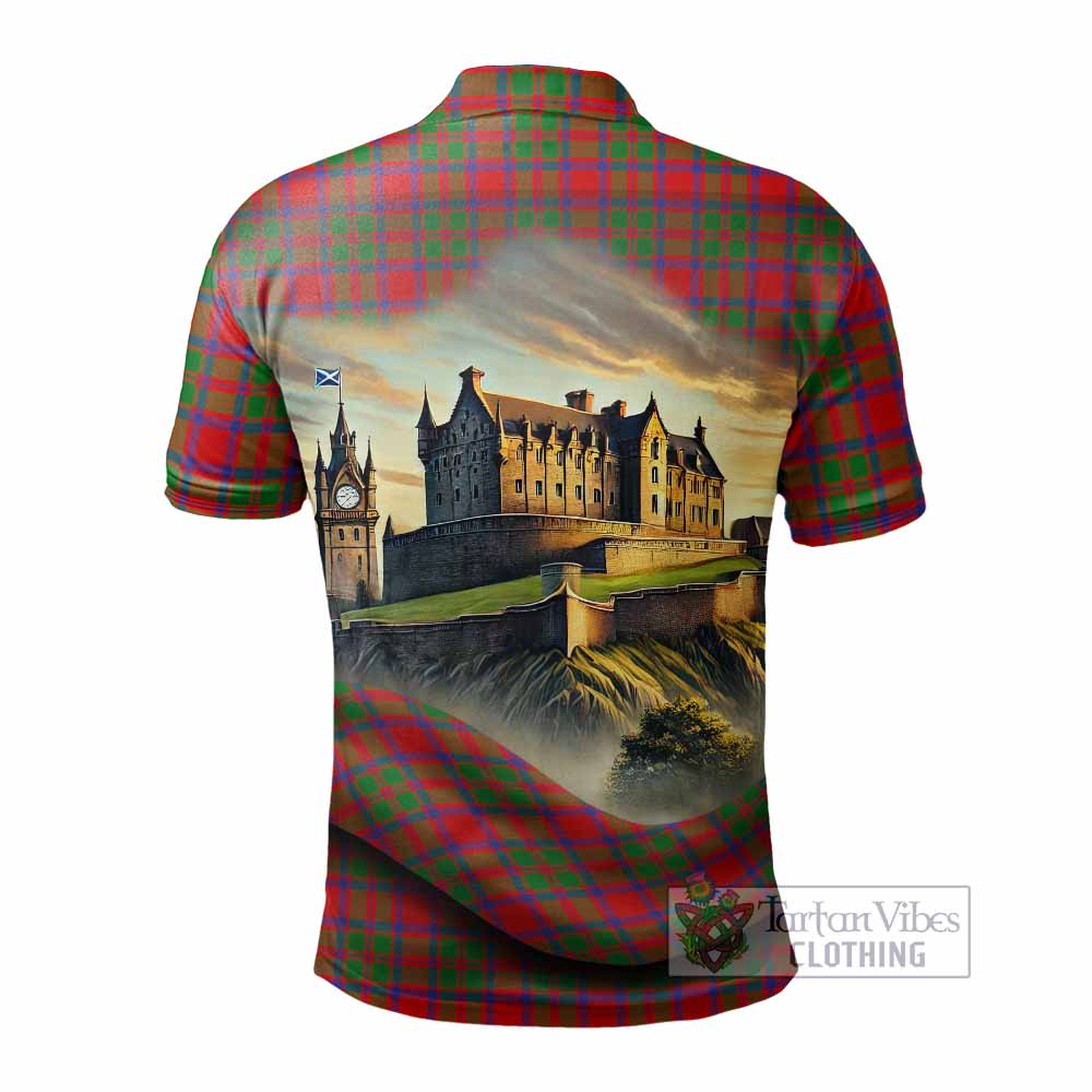 MacIntosh (McIntosh) Tartan Family Crest Polo Shirt with Scottish Ancient Castle Style - Tartan Vibes Clothing