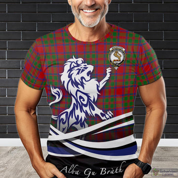 MacIntosh (McIntosh) Tartan T-Shirt with Alba Gu Brath Regal Lion Emblem Kid's Shirt - Tartan Vibes Clothing