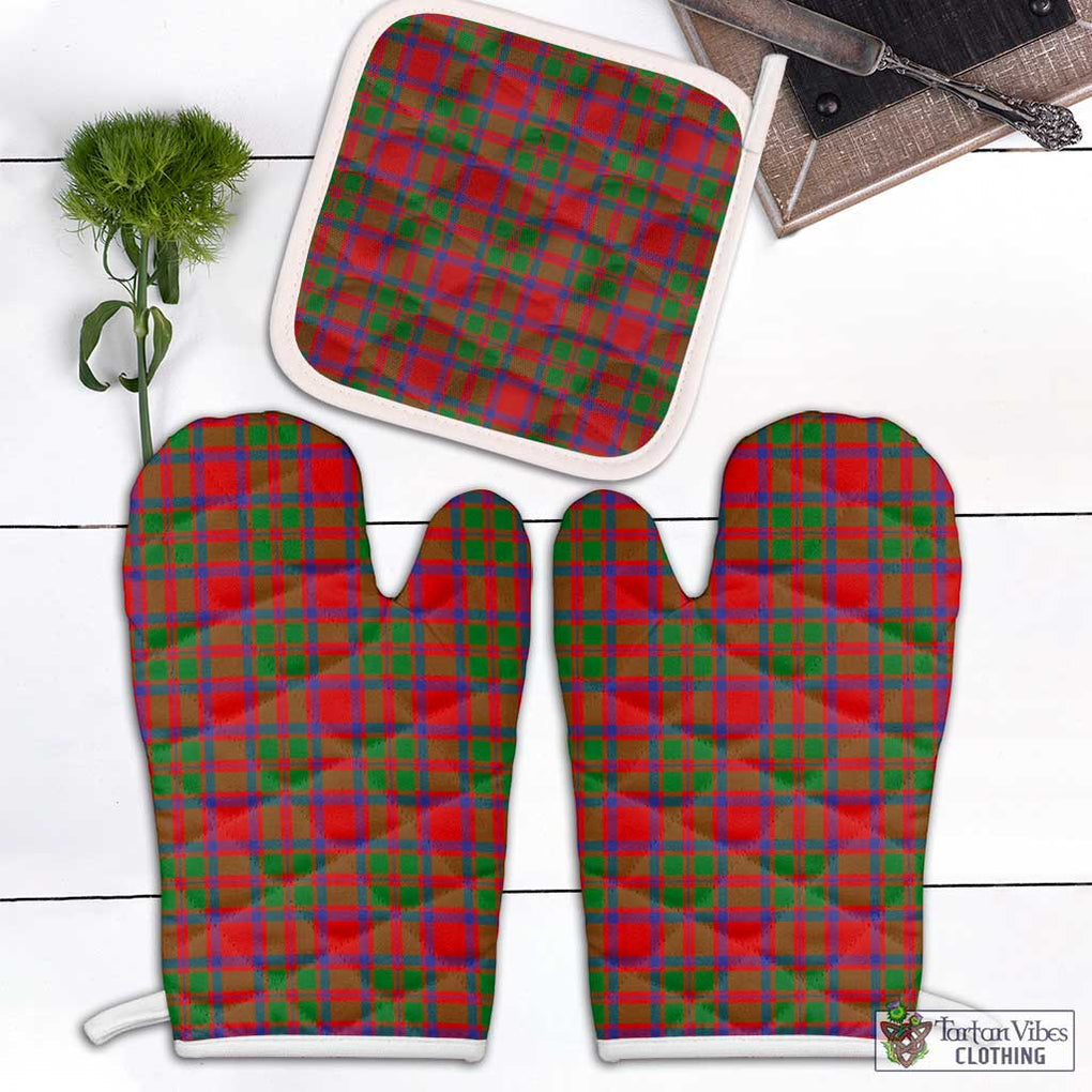 MacIntosh (McIntosh) Tartan Combo Oven Mitt & Pot-Holder White - Tartan Vibes Clothing