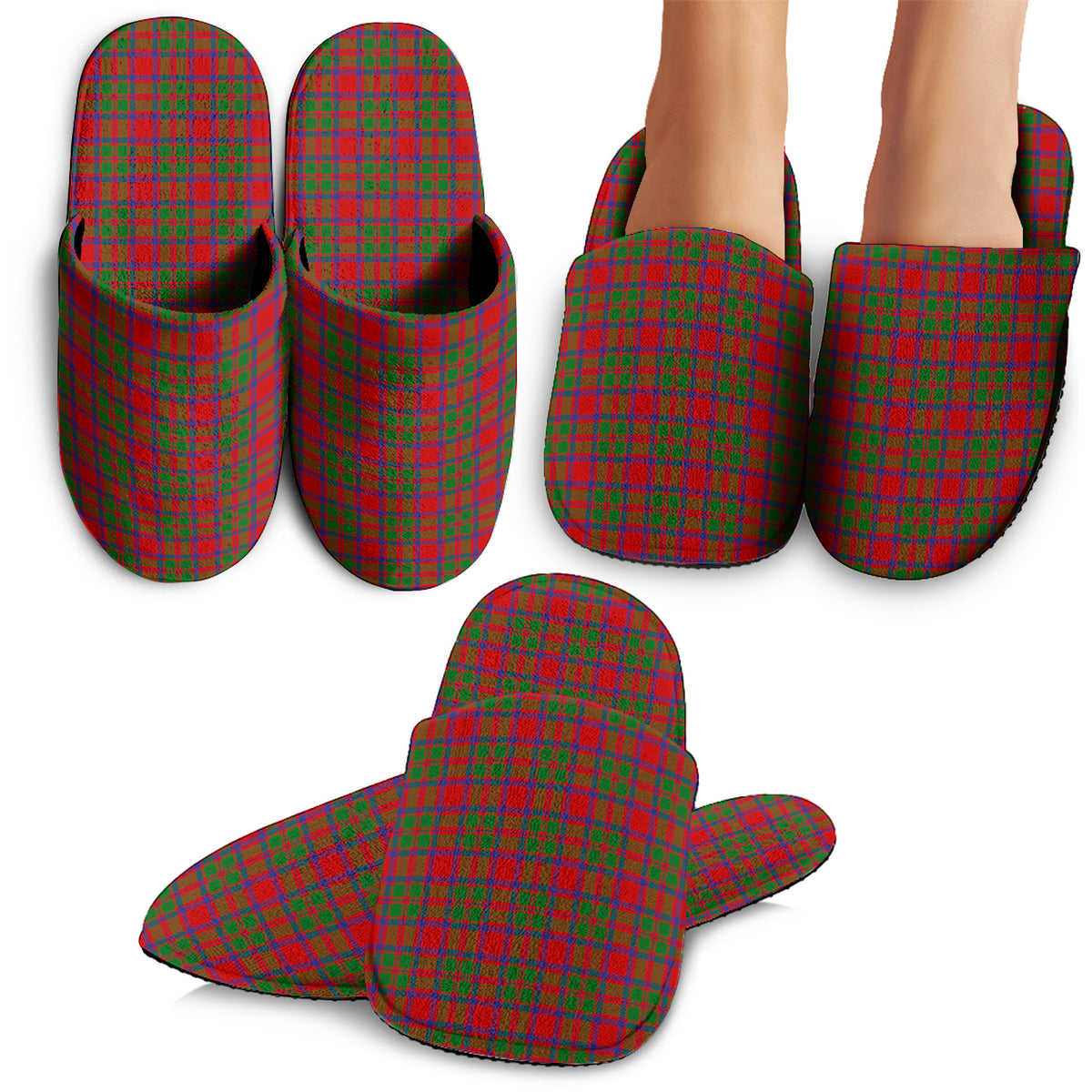 MacIntosh (McIntosh) Tartan Home Slippers - Tartan Vibes Clothing