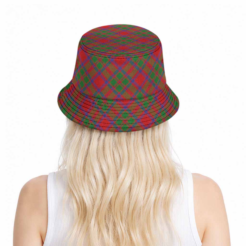 MacIntosh (McIntosh) Tartan Bucket Hat with Family Crest - Tartan Vibes Clothing