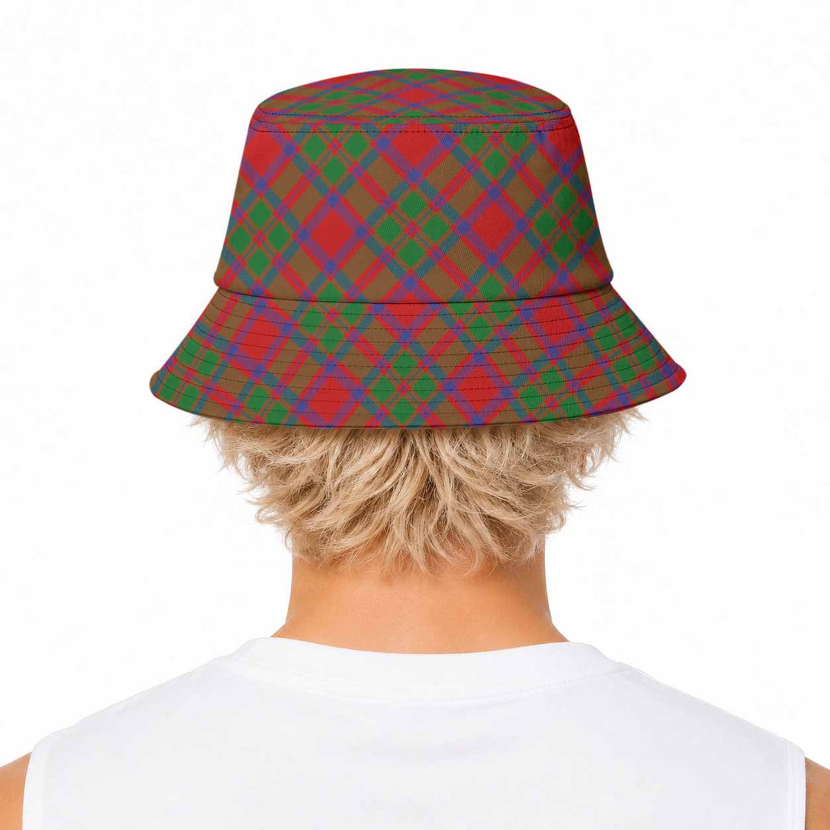 MacIntosh (McIntosh) Tartan Bucket Hat with Family Crest - Tartan Vibes Clothing