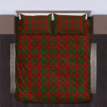 MacIntosh Red Tartan Quilt Bed Set