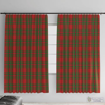 MacIntosh Red Tartan Window Curtain