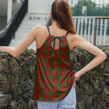 MacIntosh Red Tartan Loose Halter Neck Camisole