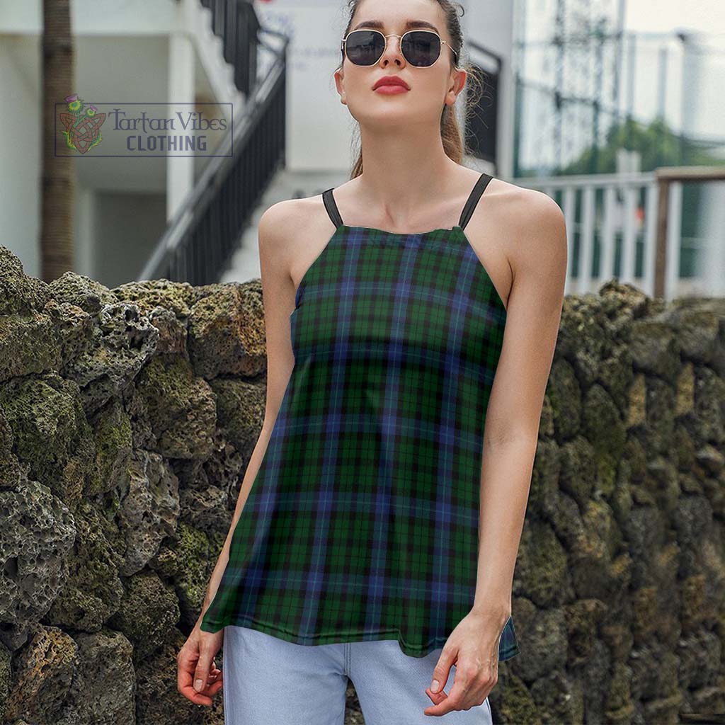 Tartan Vibes Clothing MacIntyre Tartan Loose Halter Neck Camisole