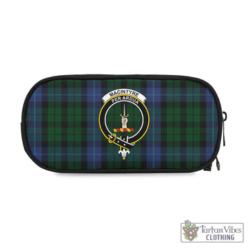 MacIntyre (McIntyre) Tartan Pen and Pencil Case with Family Crest