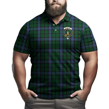 MacIntyre (McIntyre) Tartan Men's Polo Shirt with Family Crest