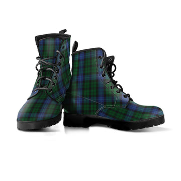 MacIntyre (McIntyre) Tartan Leather Boots