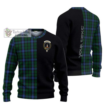 MacIntyre (McIntyre) Tartan Ugly Sweater with Family Crest and Half Of Me Style