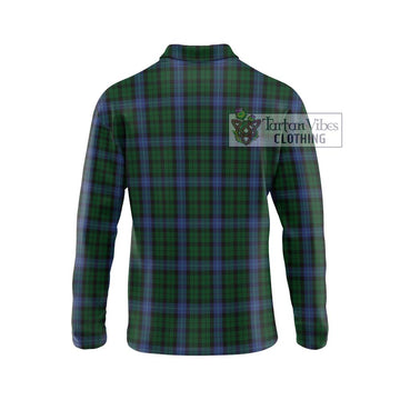 MacIntyre (McIntyre) Tartan Long Sleeve Polo Shirt with Family Crest DNA In Me Style