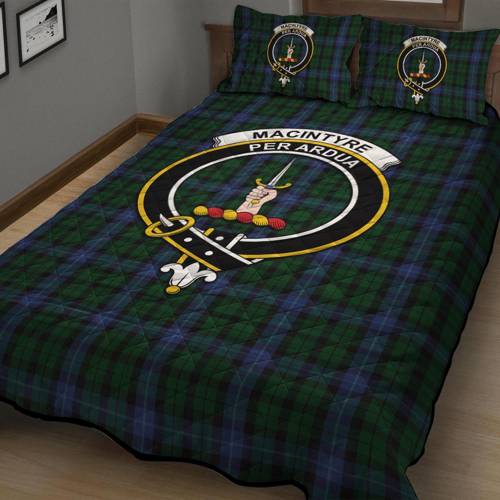 MacIntyre (McIntyre) Tartan Quilt Bed Set with Family Crest - Tartan Vibes Clothing