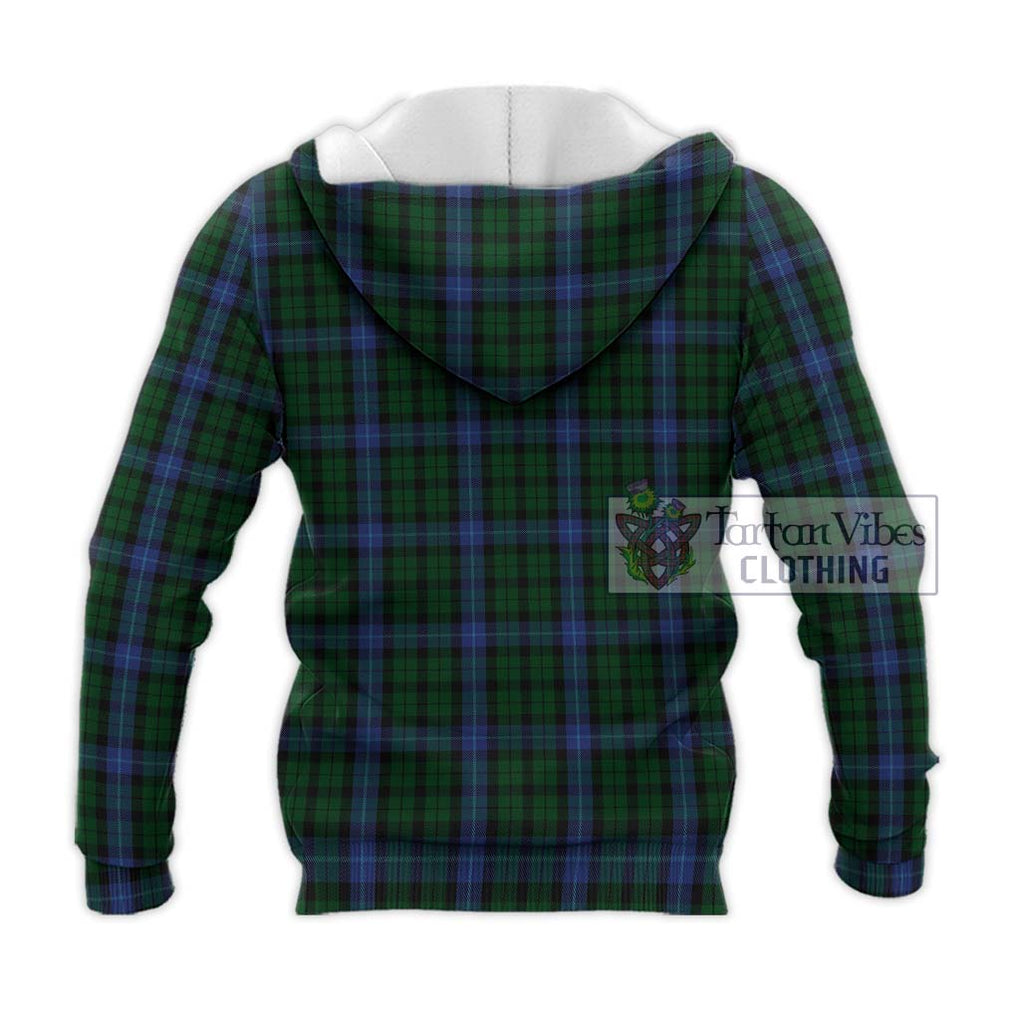 MacIntyre (McIntyre) Tartan Knitted Hoodie with Family Crest DNA In Me Style - Tartanvibesclothing Shop