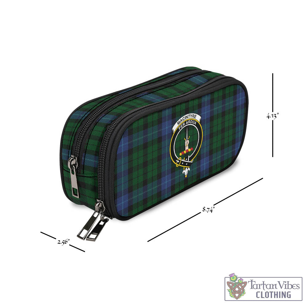 Tartan Vibes Clothing MacIntyre Tartan Pen and Pencil Case with Family Crest