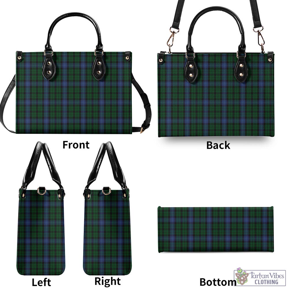 Tartan Vibes Clothing MacIntyre Tartan Luxury Leather Handbags