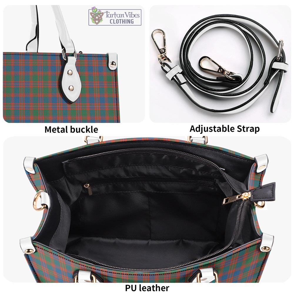 Tartan Vibes Clothing MacIntyre Ancient Tartan Luxury Leather Handbags