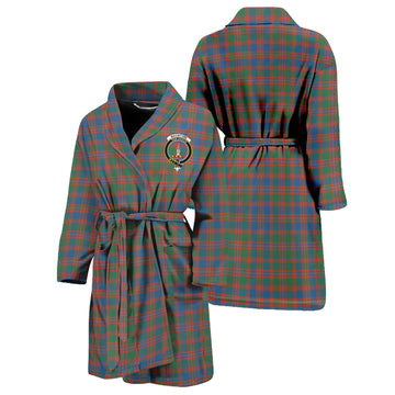 MacIntyre Ancient Tartan Bathrobe with Family Crest