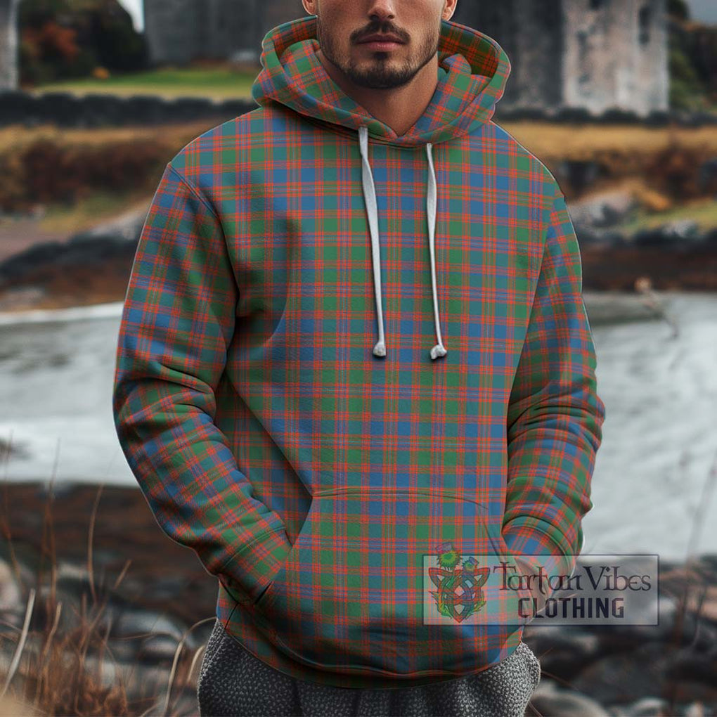 MacIntyre Ancient Tartan Cotton Hoodie Pullover Hoodie XS - Tartan Vibes Clothing