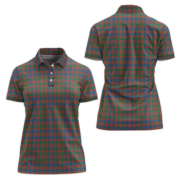 MacIntyre Ancient Tartan Polo Shirt For Women