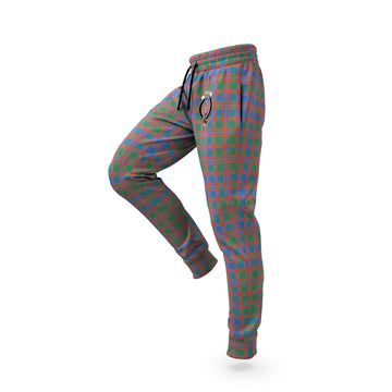 MacIntyre Ancient Tartan Joggers Pants with Family Crest