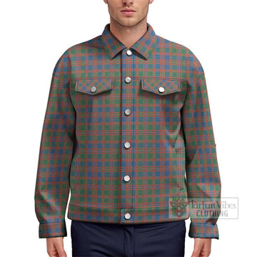 MacIntyre Ancient Tartan Unisex Lapel Cotton Jacket