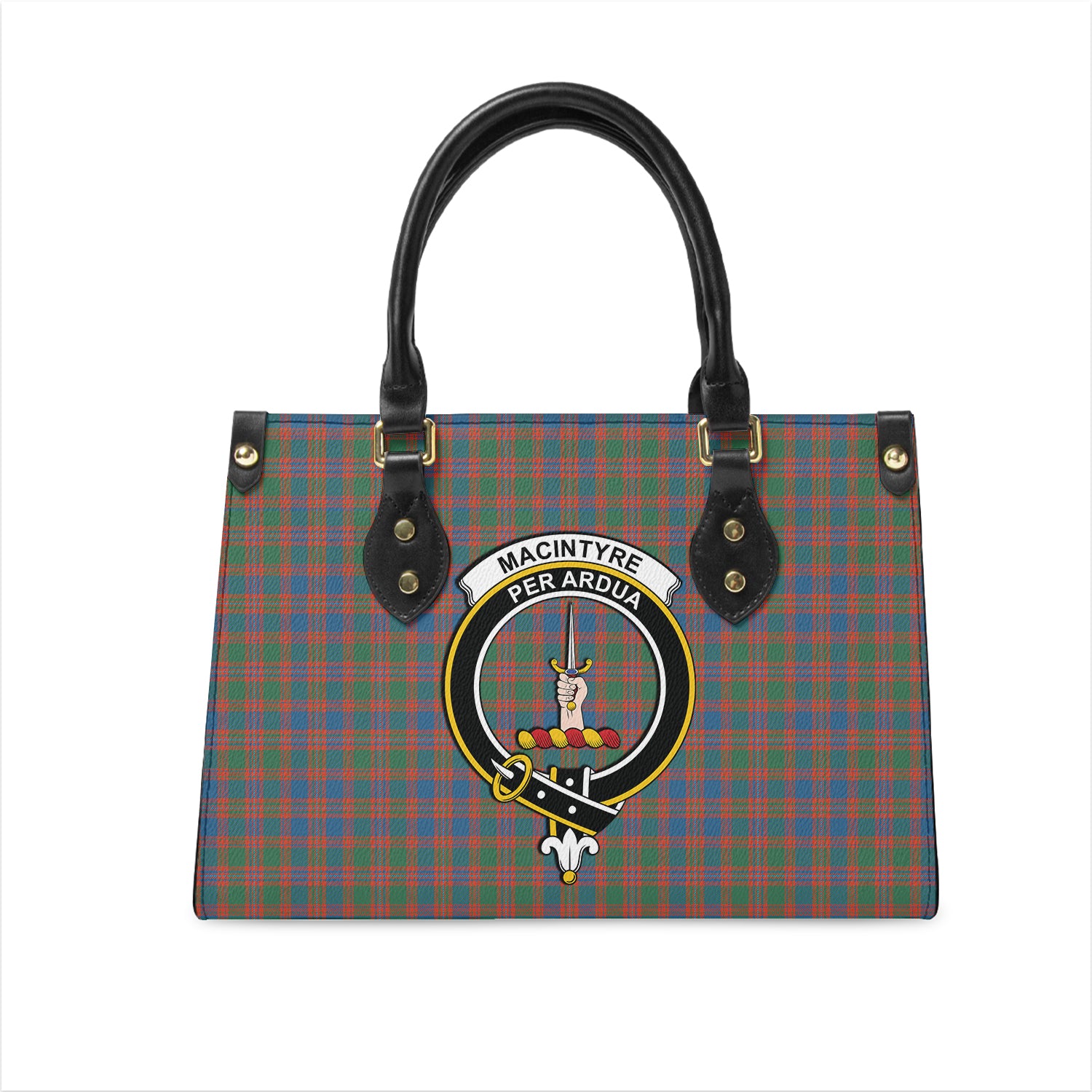 macintyre-ancient-tartan-leather-bag-with-family-crest