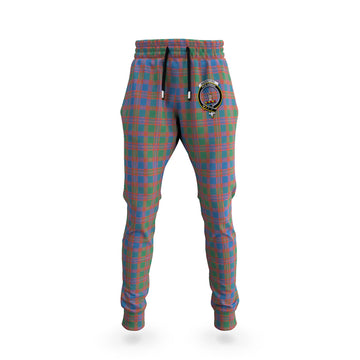 MacIntyre Ancient Tartan Joggers Pants with Family Crest