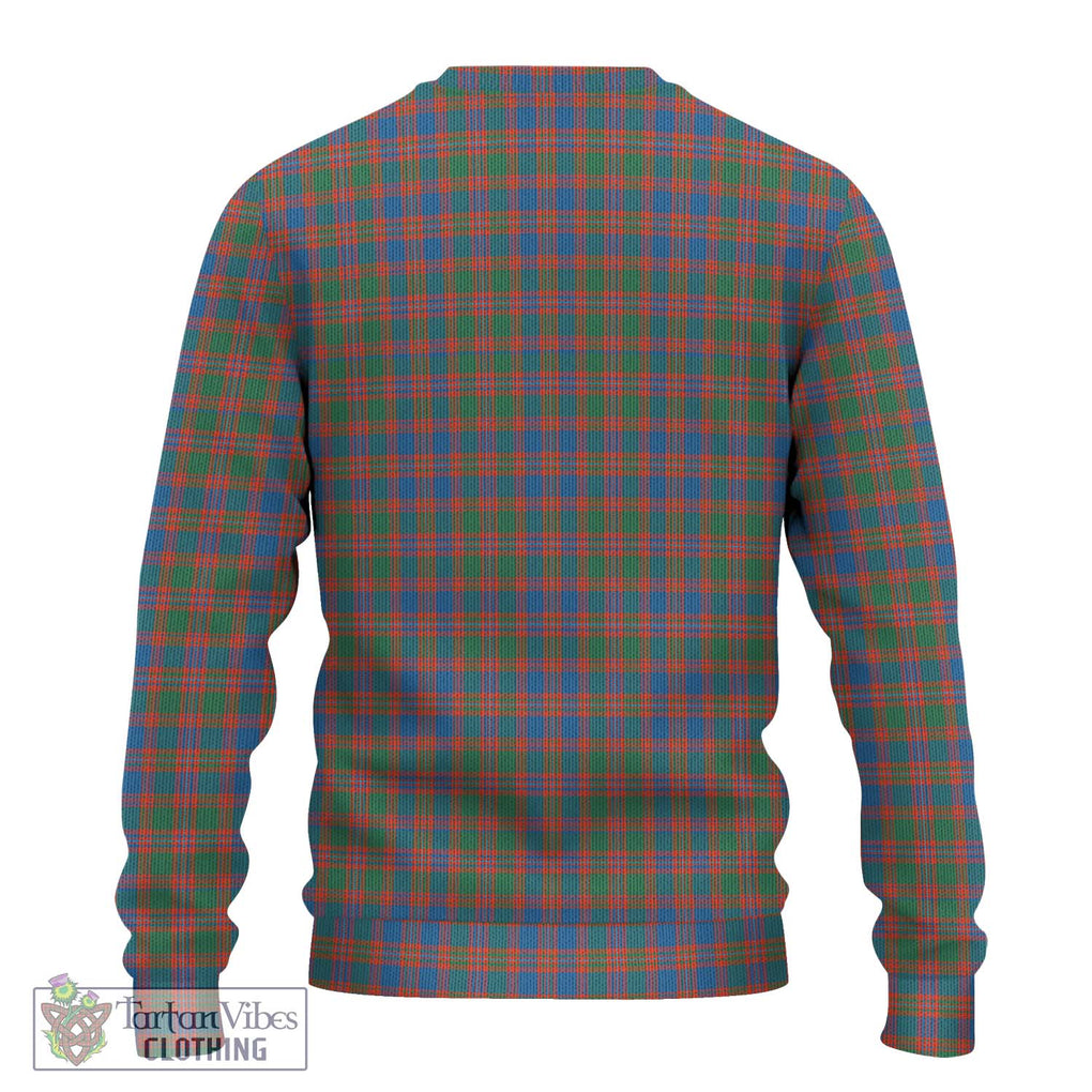 MacIntyre Ancient Tartan Knitted Sweater with Family Crest DNA In Me Style - Tartanvibesclothing Shop