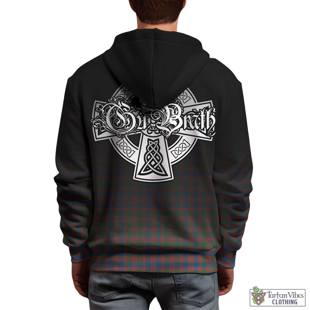 Tartan Vibes Clothing MacIntyre Ancient Tartan Hoodie Featuring Alba Gu Brath Family Crest Celtic Inspired