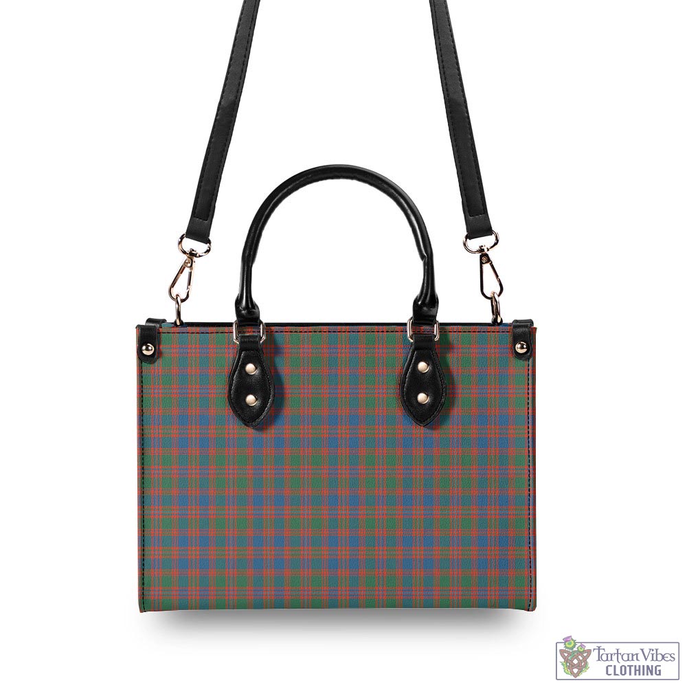 Tartan Vibes Clothing MacIntyre Ancient Tartan Luxury Leather Handbags