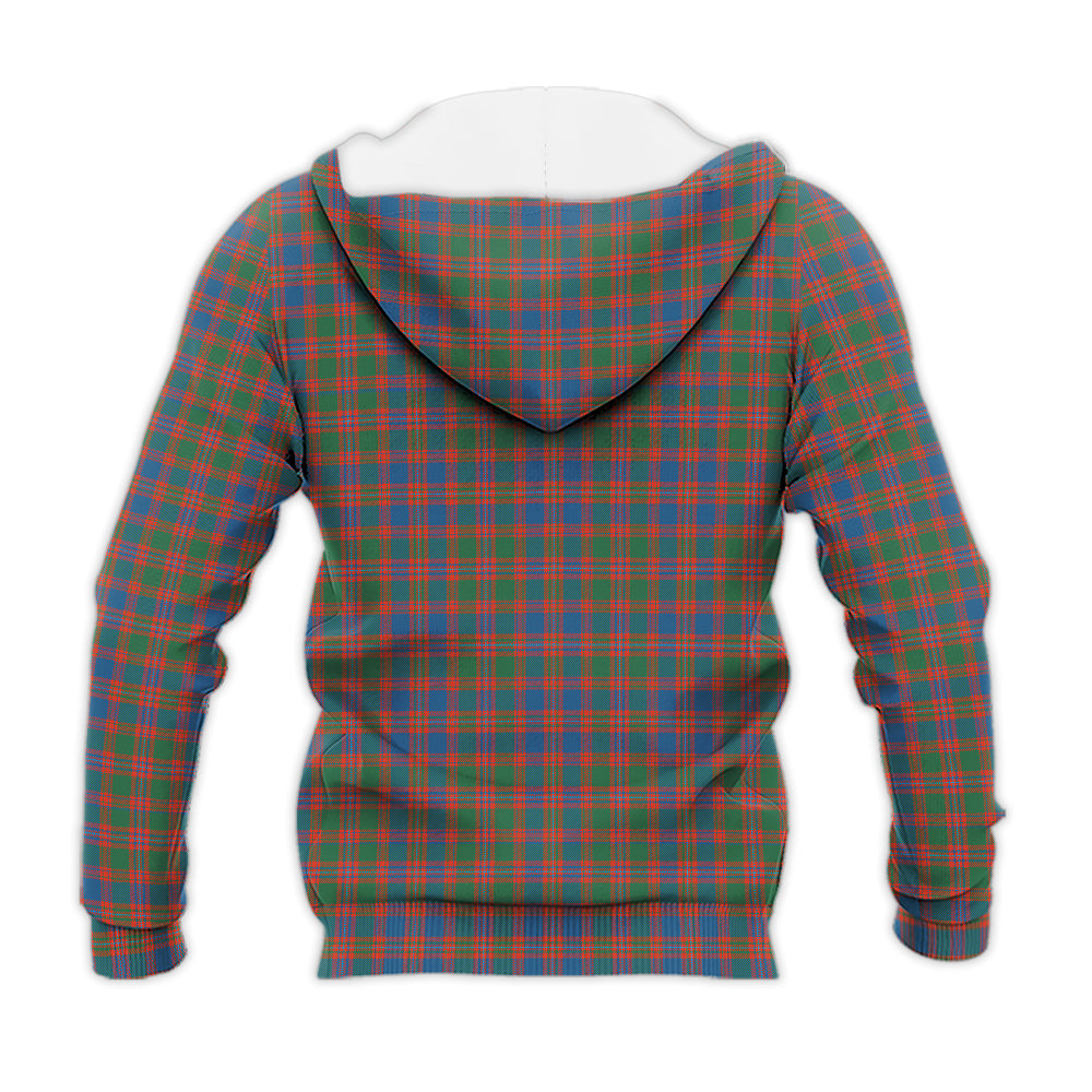 macintyre-ancient-tartan-knitted-hoodie-with-family-crest