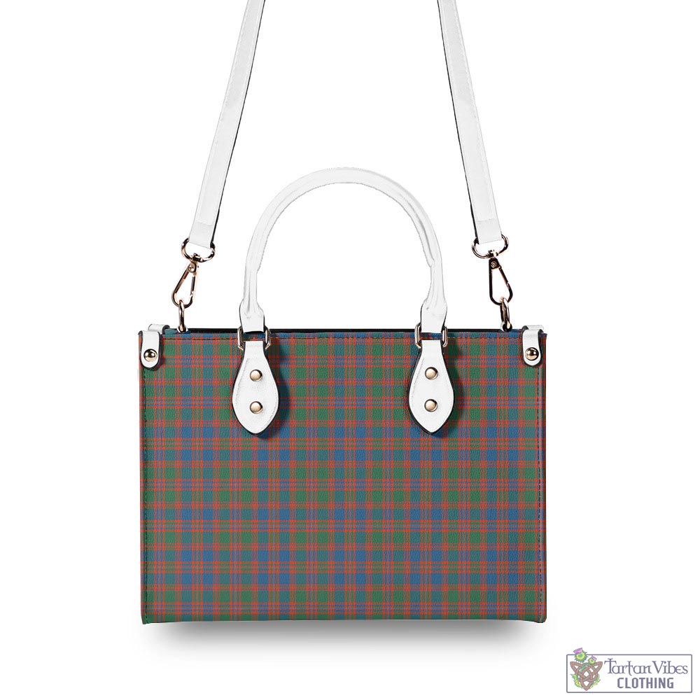 Tartan Vibes Clothing MacIntyre Ancient Tartan Luxury Leather Handbags