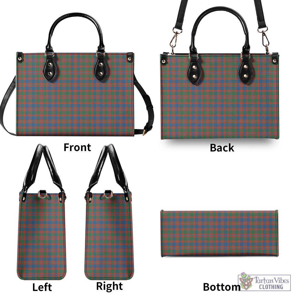 Tartan Vibes Clothing MacIntyre Ancient Tartan Luxury Leather Handbags