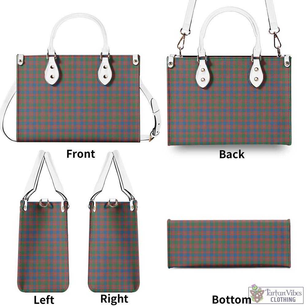 Tartan Vibes Clothing MacIntyre Ancient Tartan Luxury Leather Handbags