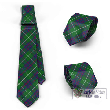 MacIntyre Hunting Tartan Classic Necktie Cross Style