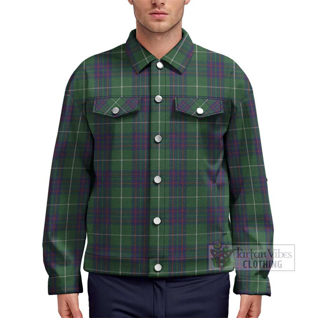 MacIntyre Hunting Tartan Unisex Lapel Cotton Jacket Unisex - Tartan Vibes Clothing