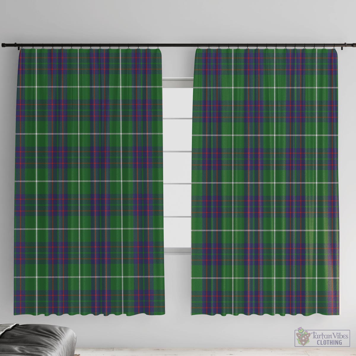 MacIntyre Hunting Tartan Window Curtain