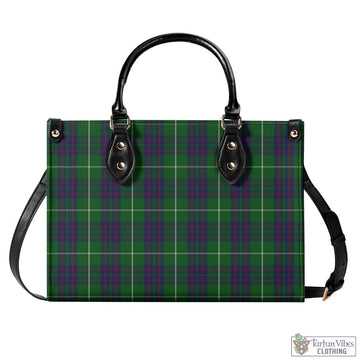 MacIntyre Hunting Tartan Luxury Leather Handbags