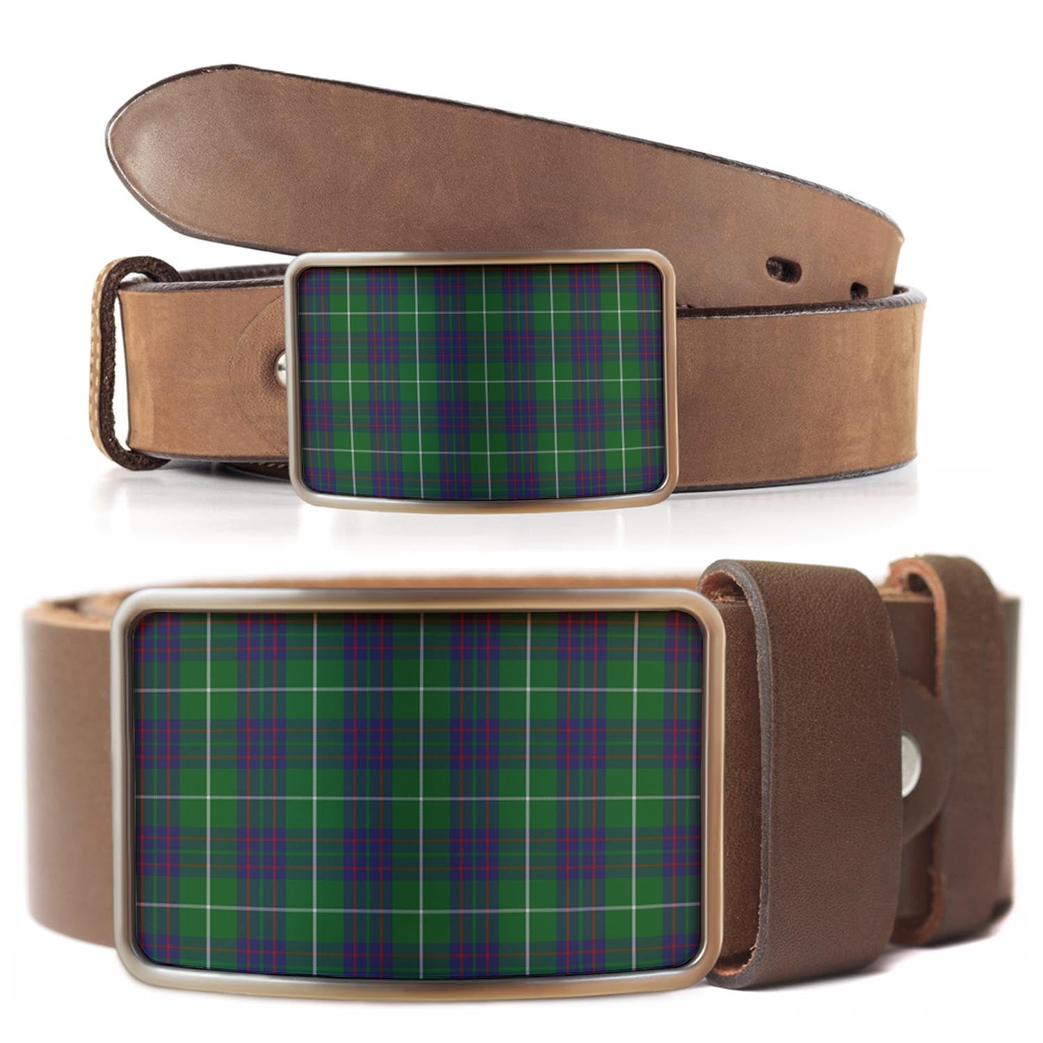 MacIntyre Hunting Tartan Belt Buckles - Tartanvibesclothing