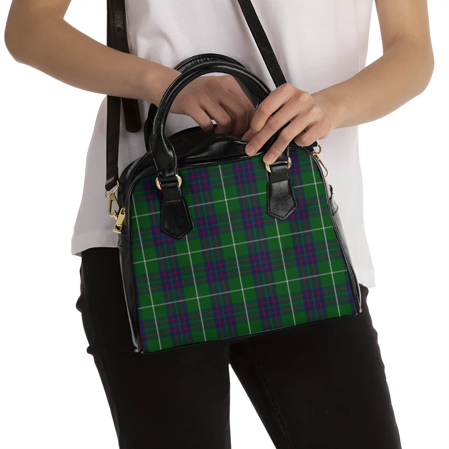 MacIntyre Hunting Tartan Shoulder Handbags - Tartanvibesclothing