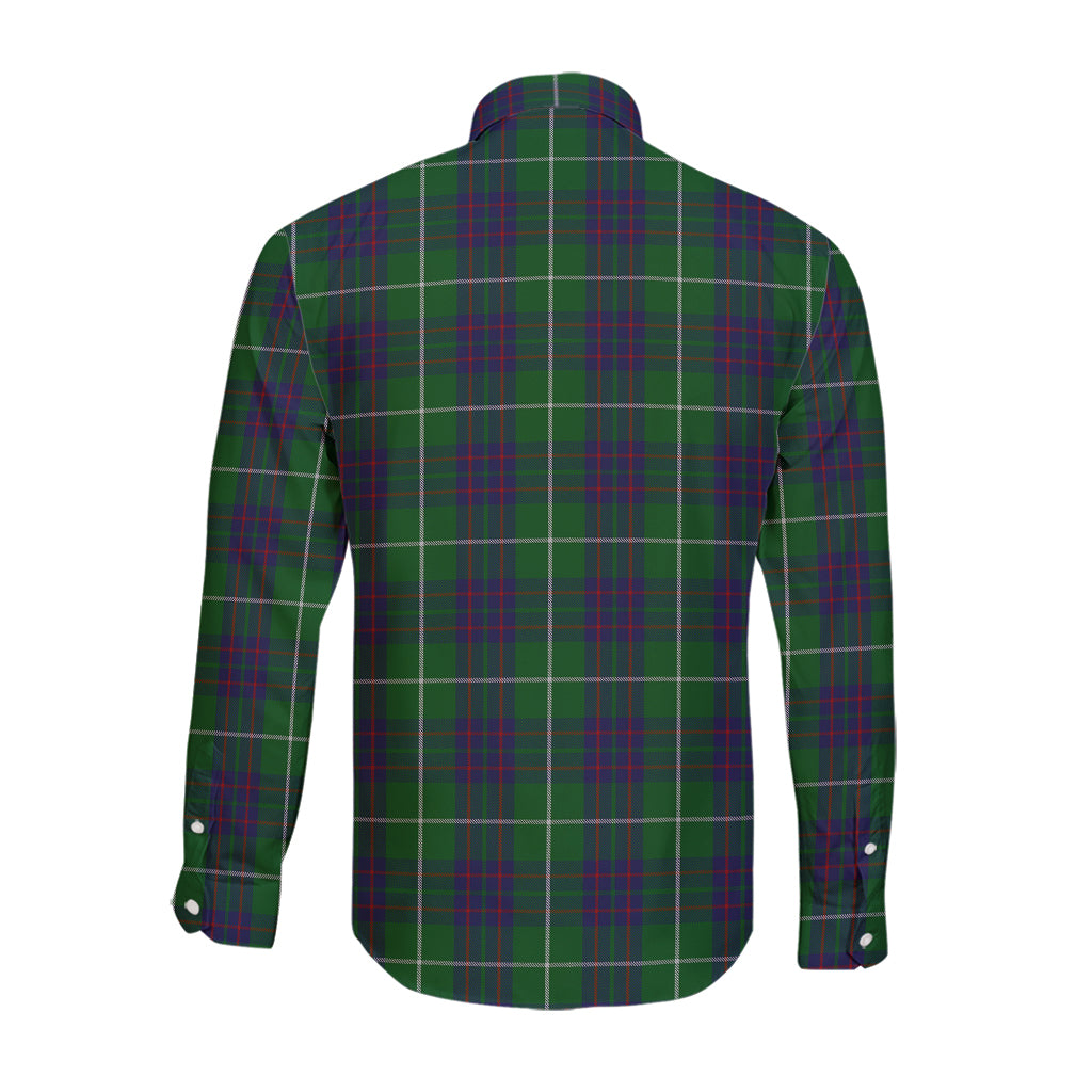 macintyre-hunting-tartan-long-sleeve-button-up-shirt-with-family-crest