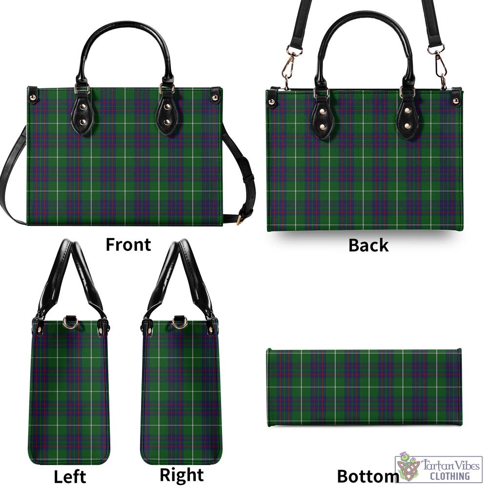 Tartan Vibes Clothing MacIntyre Hunting Tartan Luxury Leather Handbags