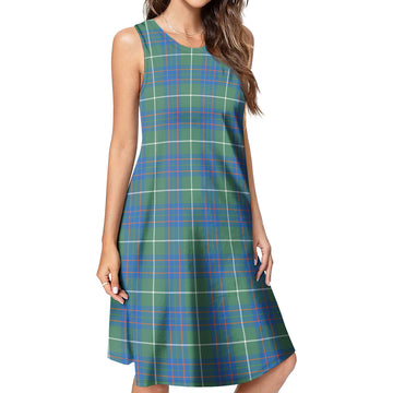 MacIntyre Hunting Ancient Tartan Womens Casual Dresses