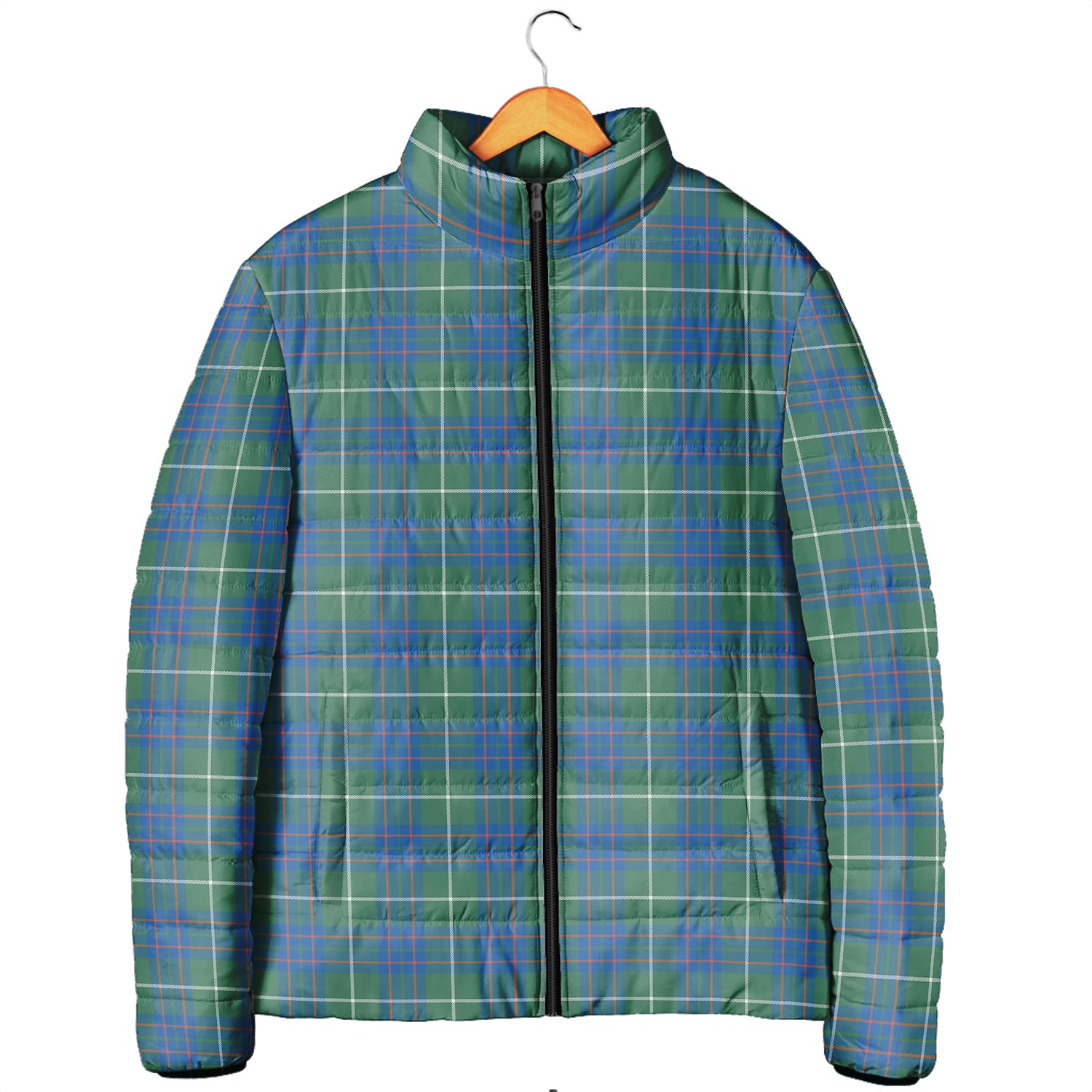 MacIntyre Hunting Ancient Tartan Padded Jacket Men's Padded Jacket - Tartan Vibes Clothing